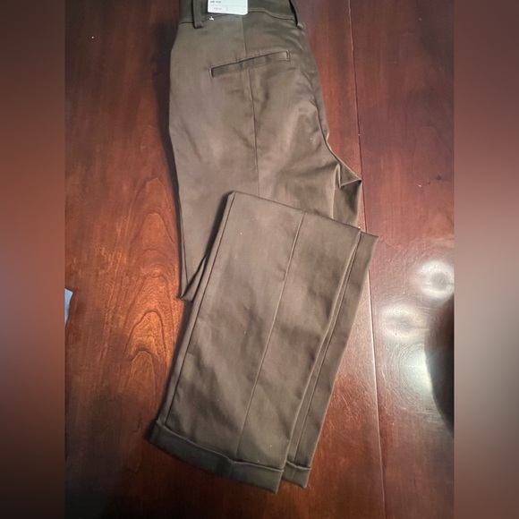 Express straight mid rise pants size 2- new with tags - Picture 2 of 5